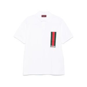 Gucci White Polo Shirts Men